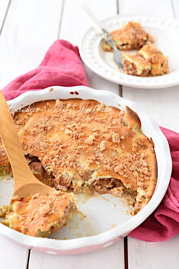 Rhabarber-Gratin Rhabarber-Gratin