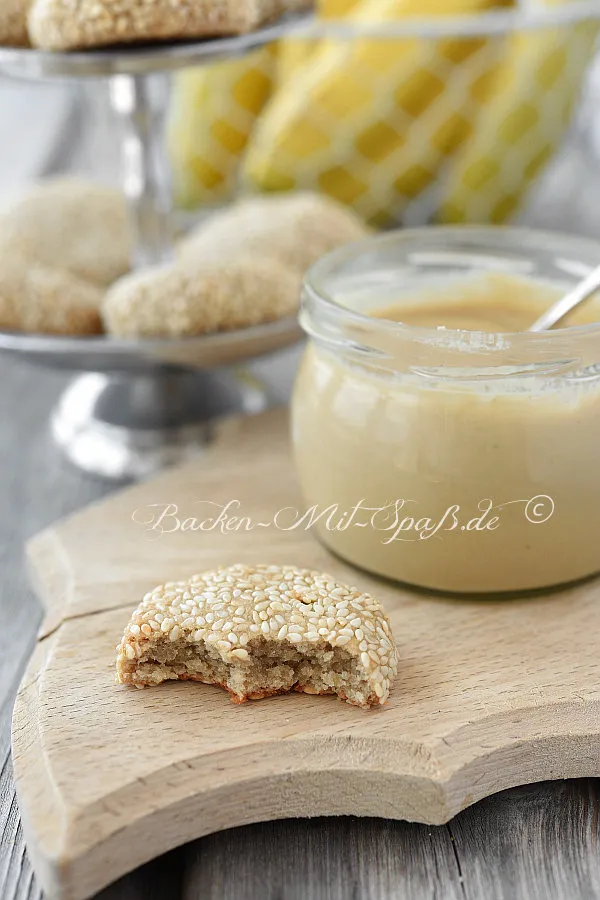 Banane- Tahini- Kekse Banane- Tahini- Kekse