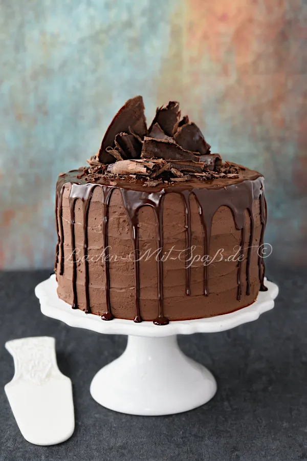 Dreifarbige Schokotorte Dreifarbige Schokotorte