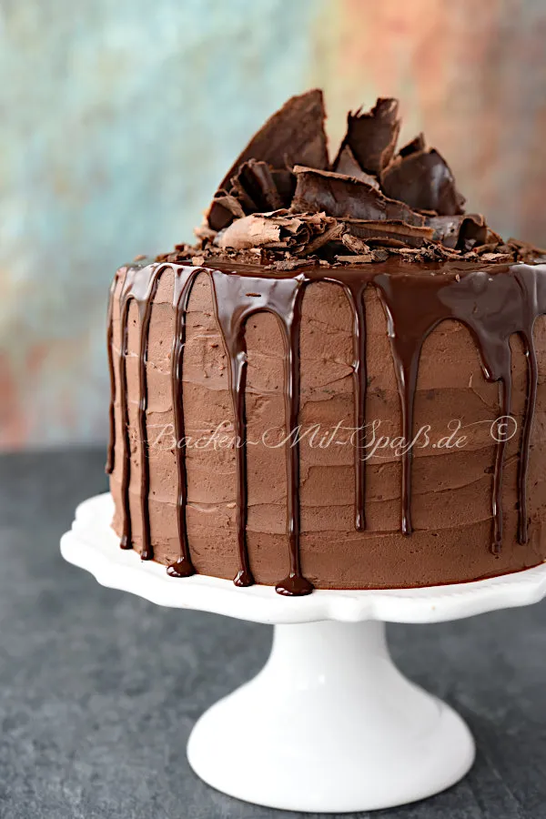 Dreifarbige Schokotorte Dreifarbige Schokotorte