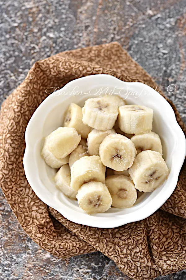 Bananen einfrieren Bananen einfrieren