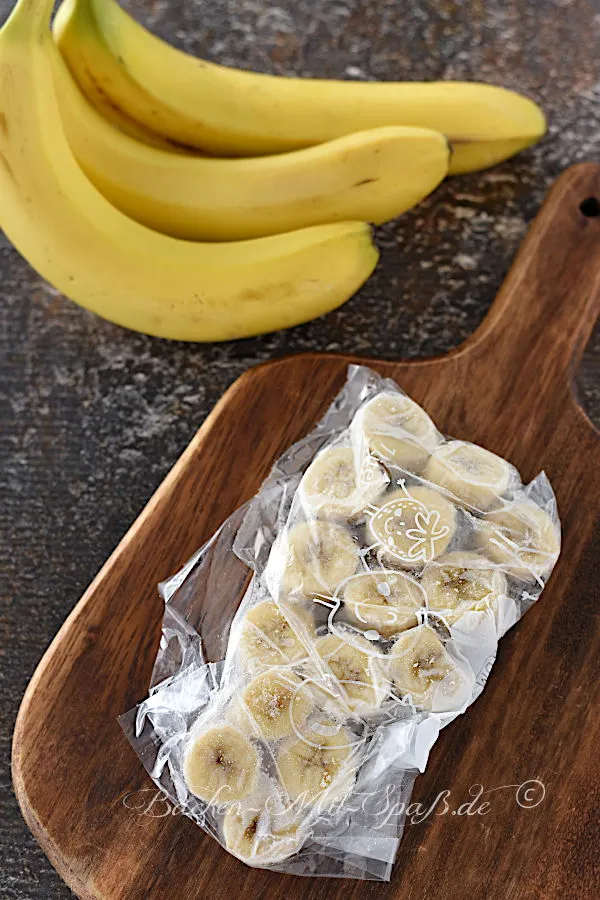 Bananen einfrieren Bananen einfrieren