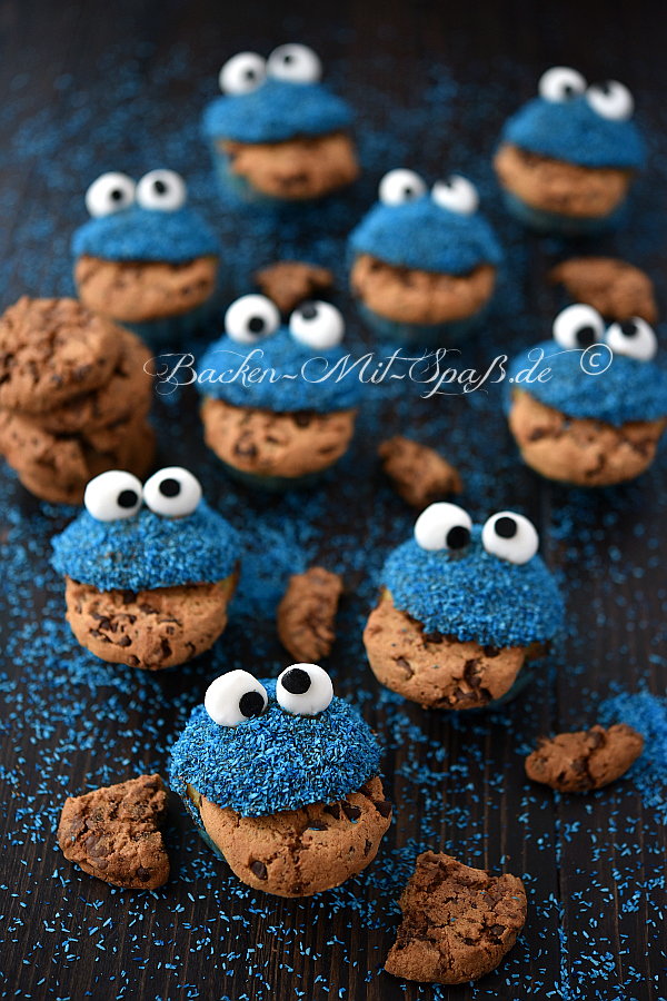 Krümelmonster- Muffins Krümelmonster- Muffins