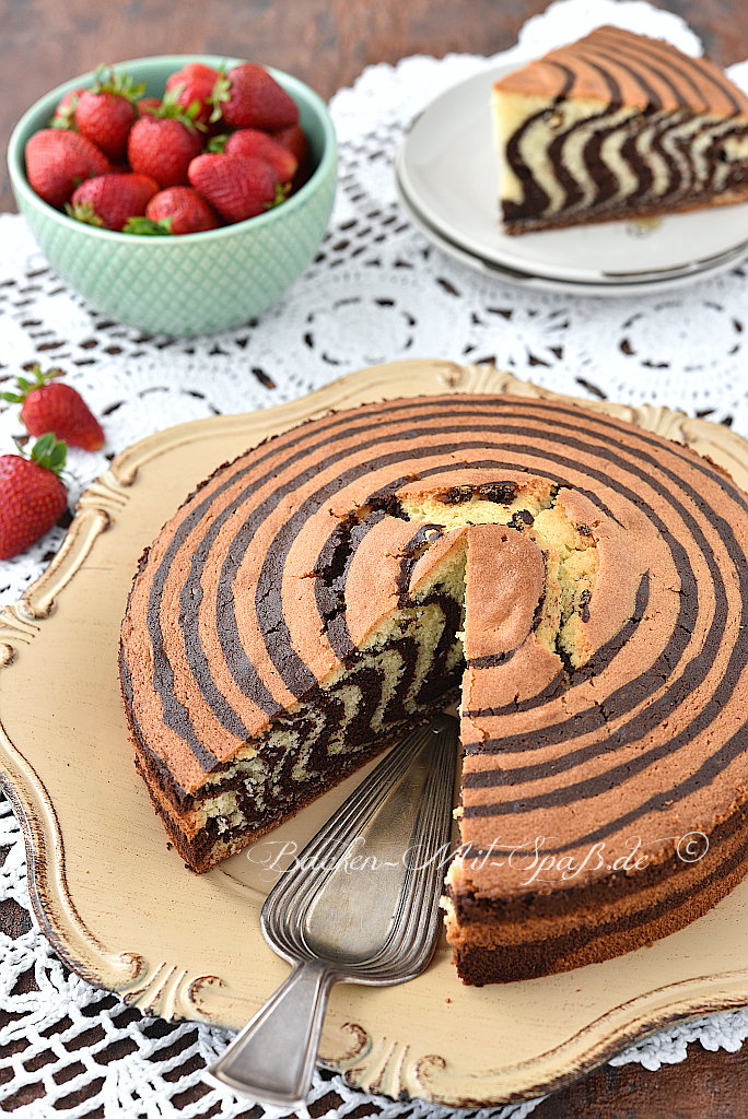 Zebrakuchen Zebrakuchen