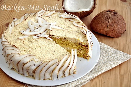 Kokos- Mascarpone- Torte Kokos-Mascarpone-Torte