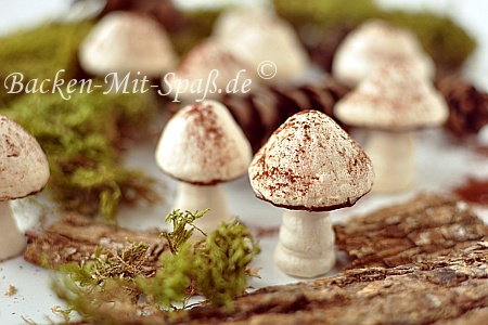 Baiser- Pilze Baiser-Pilze
