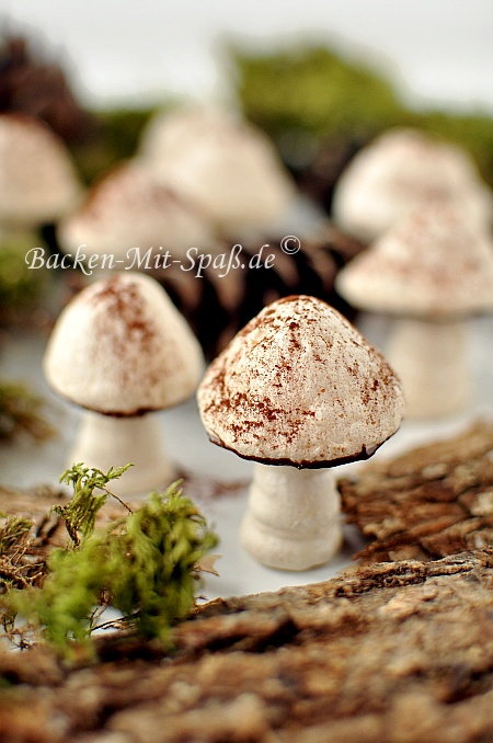 Baiser- Pilze Baiser- Pilze