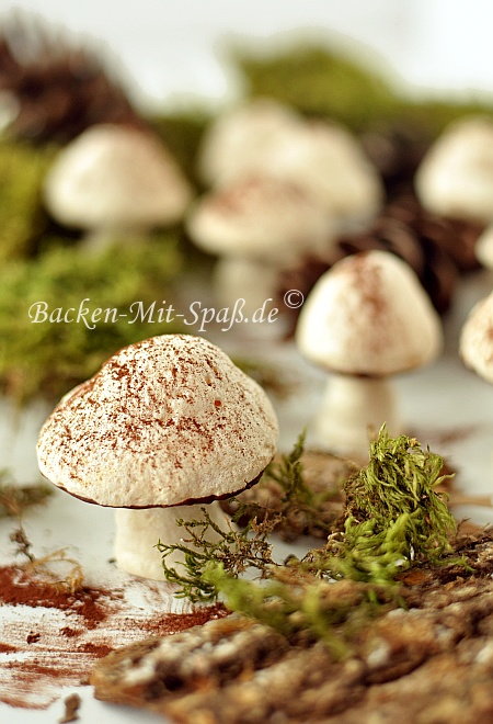 Baiser- Pilze Baiser- Pilze