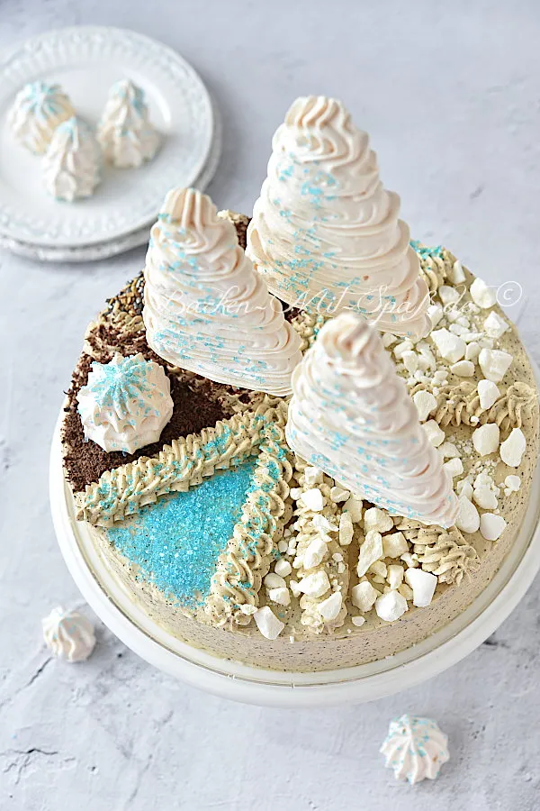 Mohntorte mit Kaffeecreme Mohntorte mit Kaffeecreme