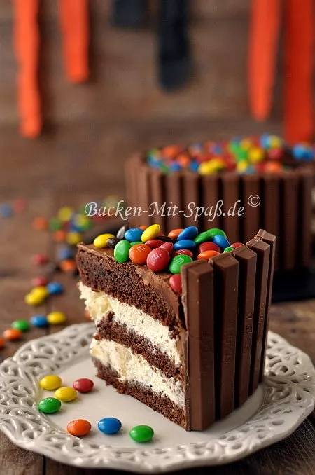 Kitkat M&M's Torte Kitkat M&M's Torte