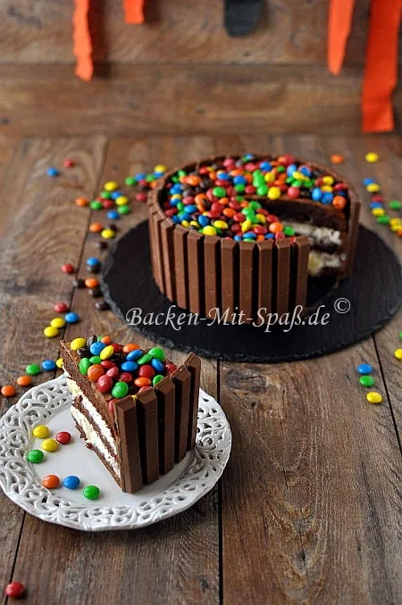 Kitkat M&M's Torte Kitkat M&M's Torte