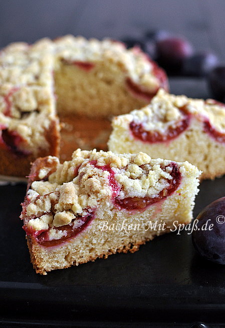 Buttermilchkuchen mit Zwetschgen Buttermilchkuchen mit Zwetschgen