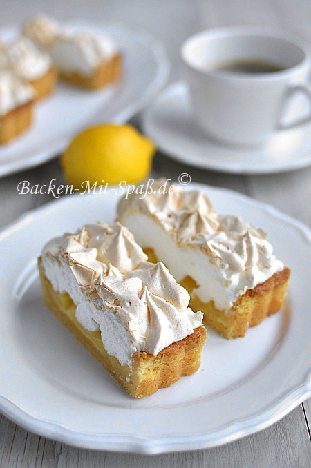 Zitronentarte mit Baiser Zitronentarte mit Baiser