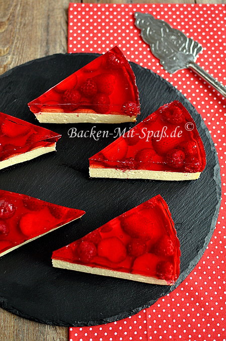 Götterspeise- Käsekuchen Götterspeise- Käsekuchen