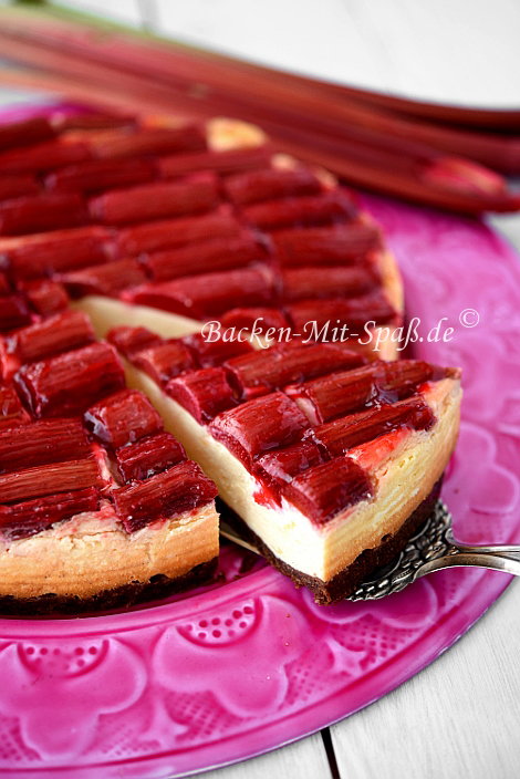 Rhabarber- Käsekuchen Rhabarber- Käsekuchen