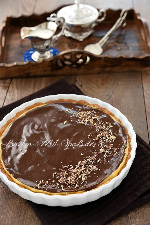 Tarte mit Creme patissiere und Mascarpone Tarte mit Creme patissiere und Mascarpone