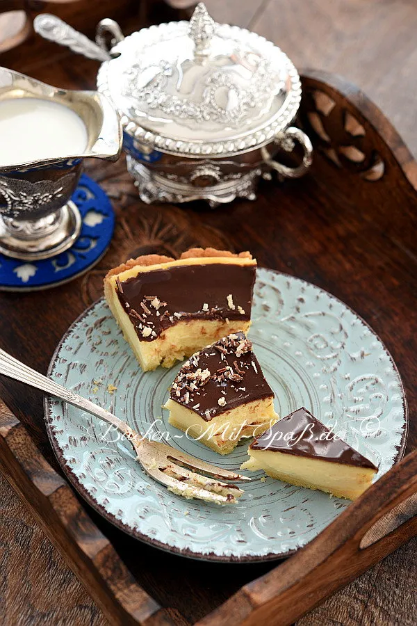 Tarte mit Creme patissiere und Mascarpone Tarte mit Creme patissiere und Mascarpone