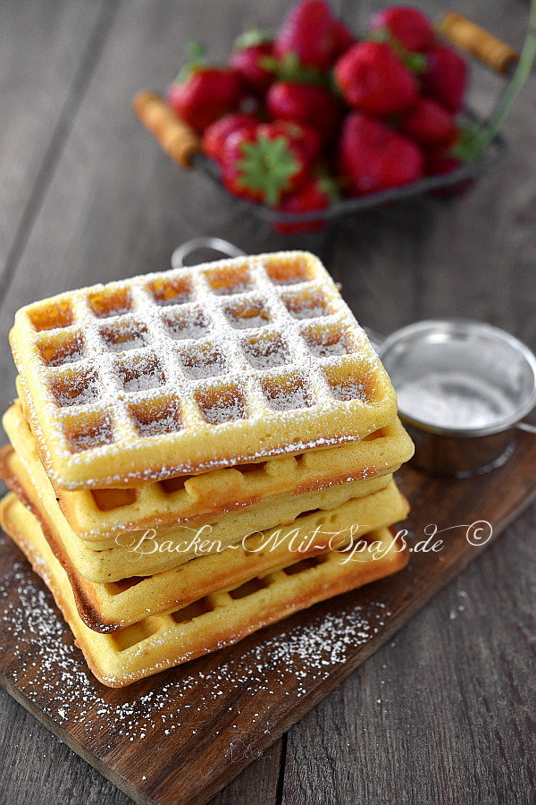 Glutenfreie Maiswaffeln Glutenfreie Maiswaffeln