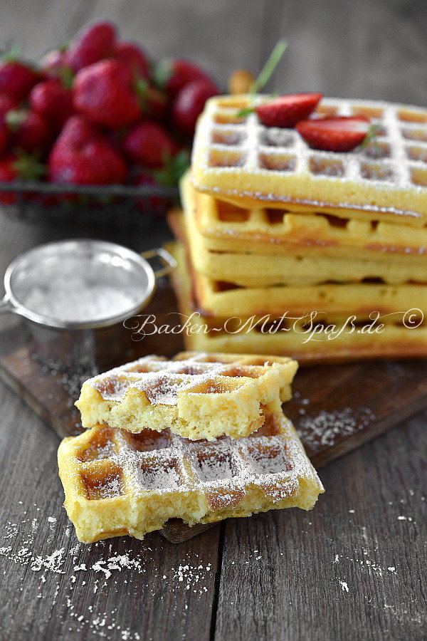 Glutenfreie Maiswaffeln Glutenfreie Maiswaffeln