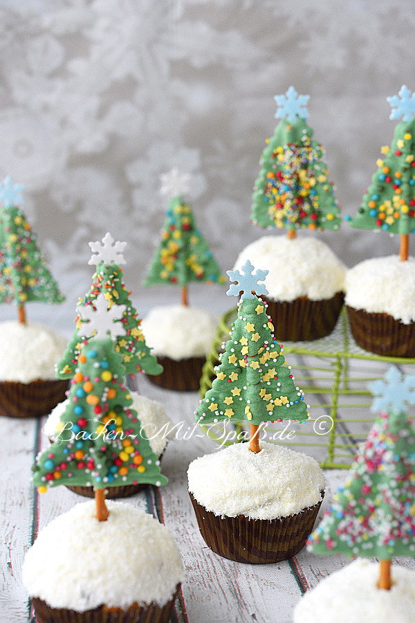 Schoko Tannenbaum Muffins Rezept